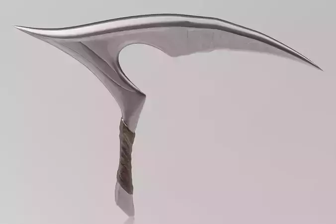 Akali Scythe 3D Model League of Legends 3D print model