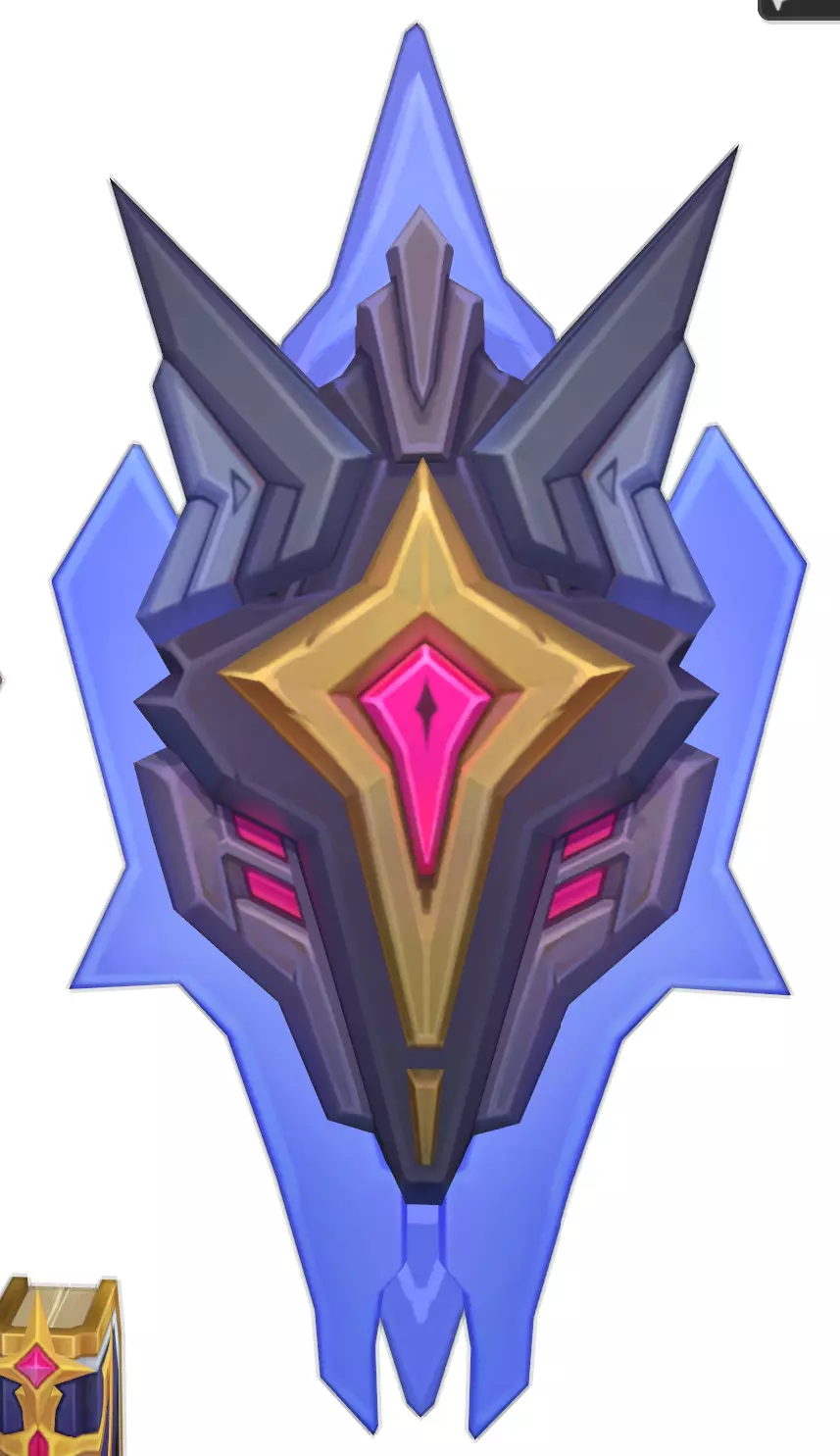 Battle Academia Leona Shield 3D Model League of Legends 3D print model_0