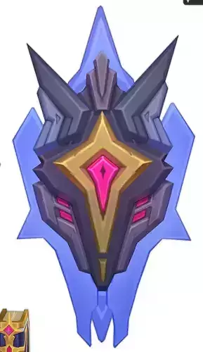 Battle Academia Leona Shield 3D Model League of Legends 3D print model