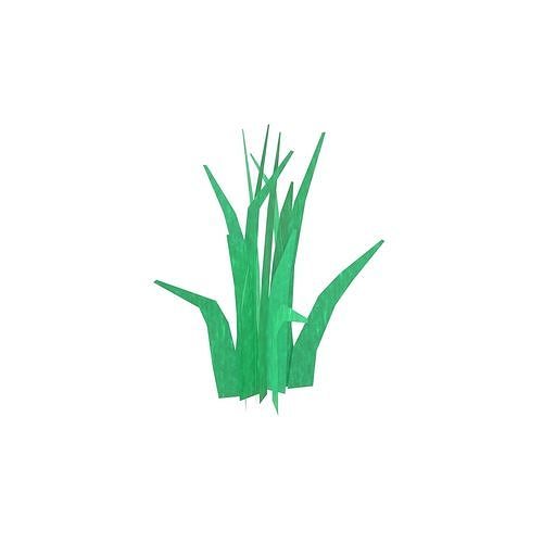 Grass 008 v2 Low-poly 3D model