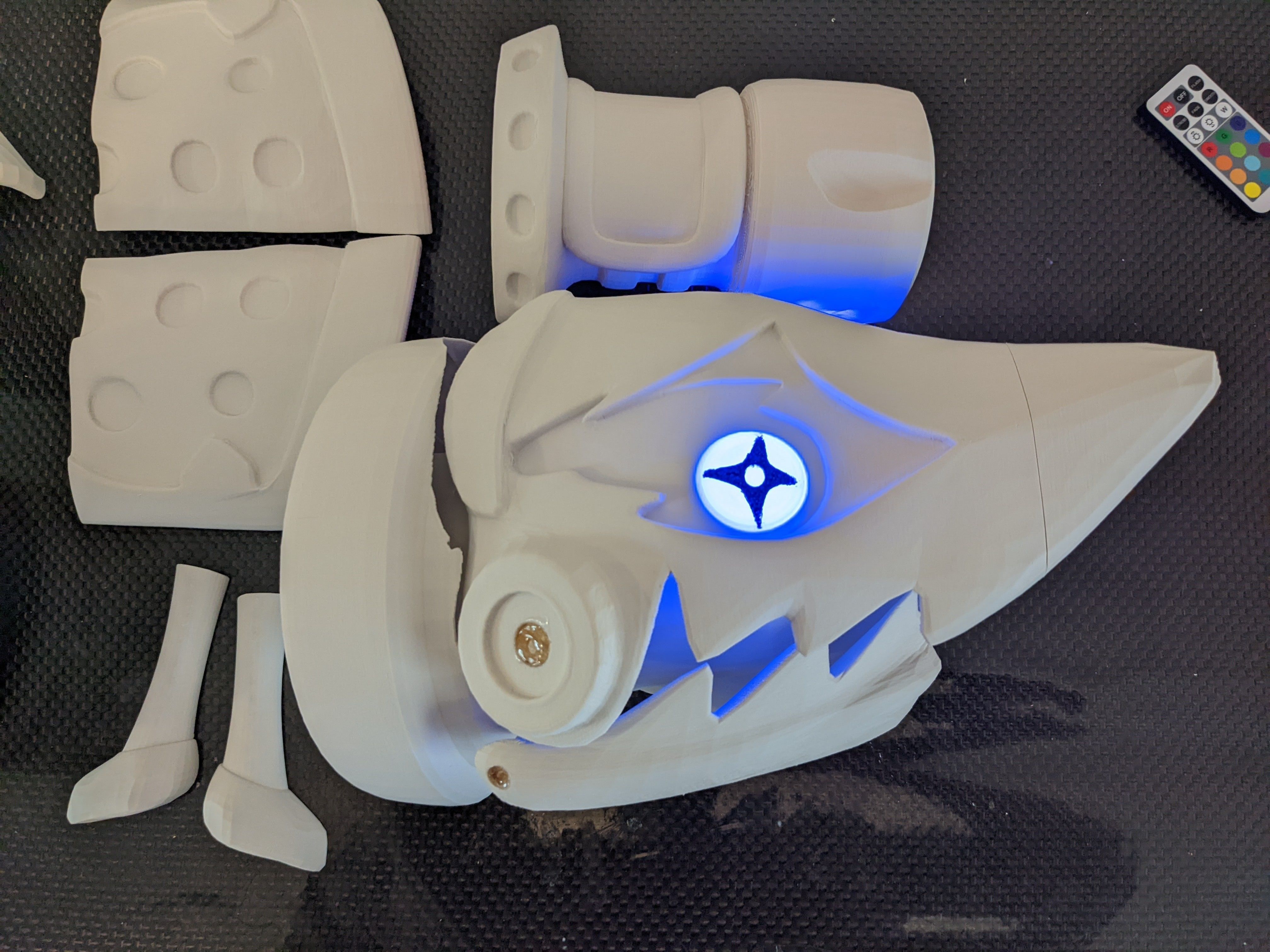 Jinx Arcane Shark Gun 3D Model League of Legends 3D print model_4