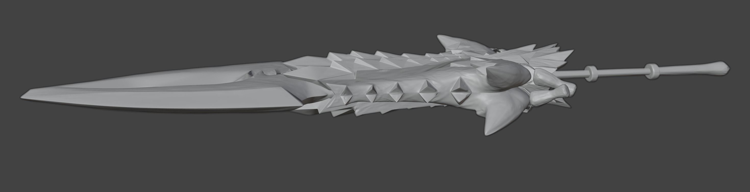 Monster Hunter Usurpers Storm 3D Model 3D print model_1