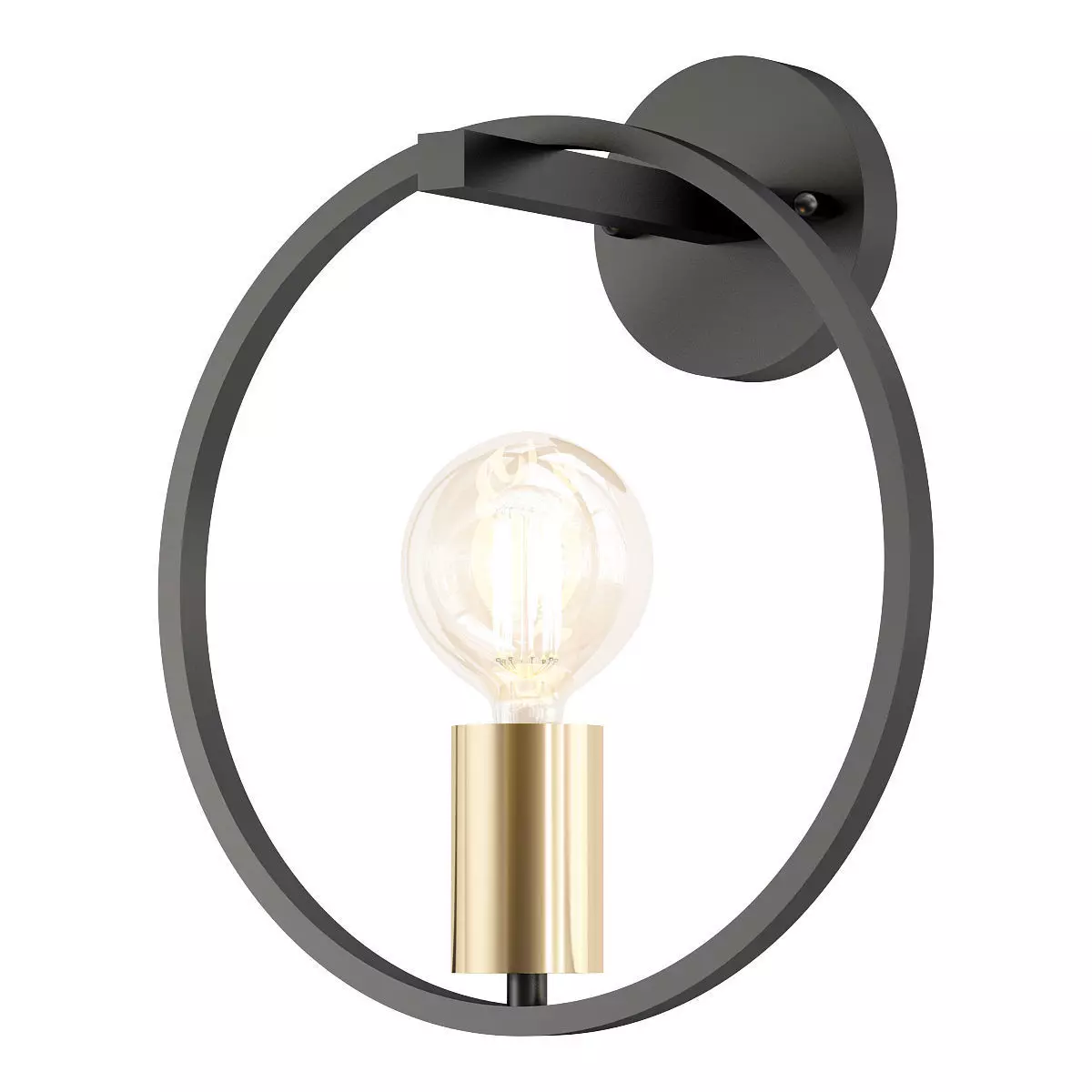 bra-vele-luce-liberty-vl6302w01 wall sconce - light 3D model