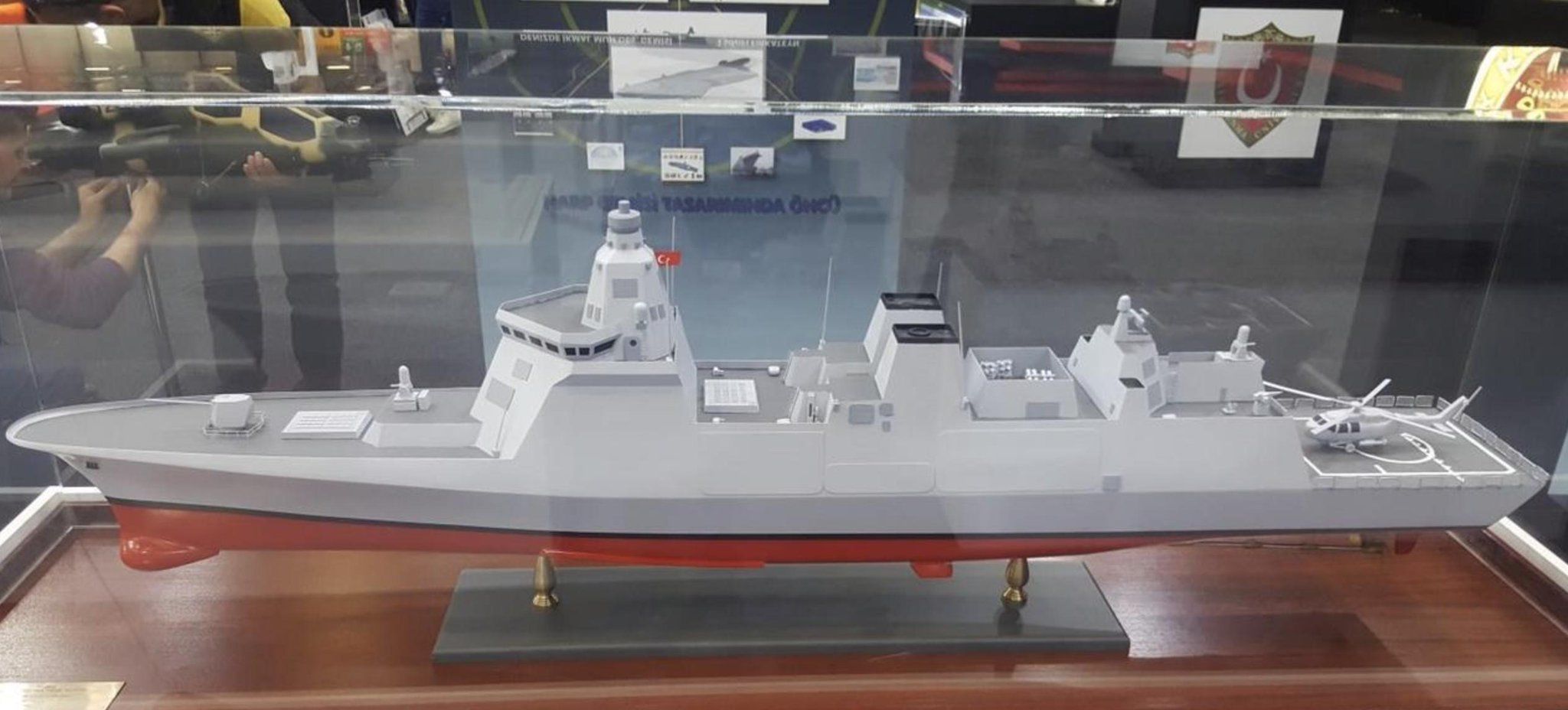 Turkish TF2000 destroyer 3D model_7