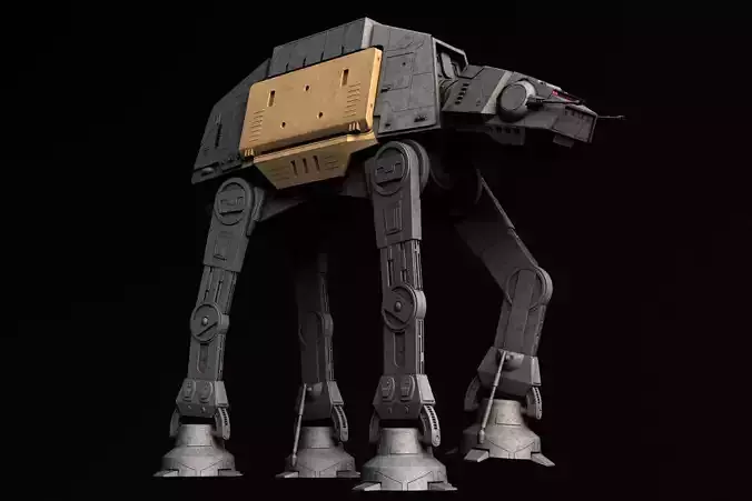 AT-ACT Walker - Star Wars 3D model AT-ACT Walker - Star Wars 3D model