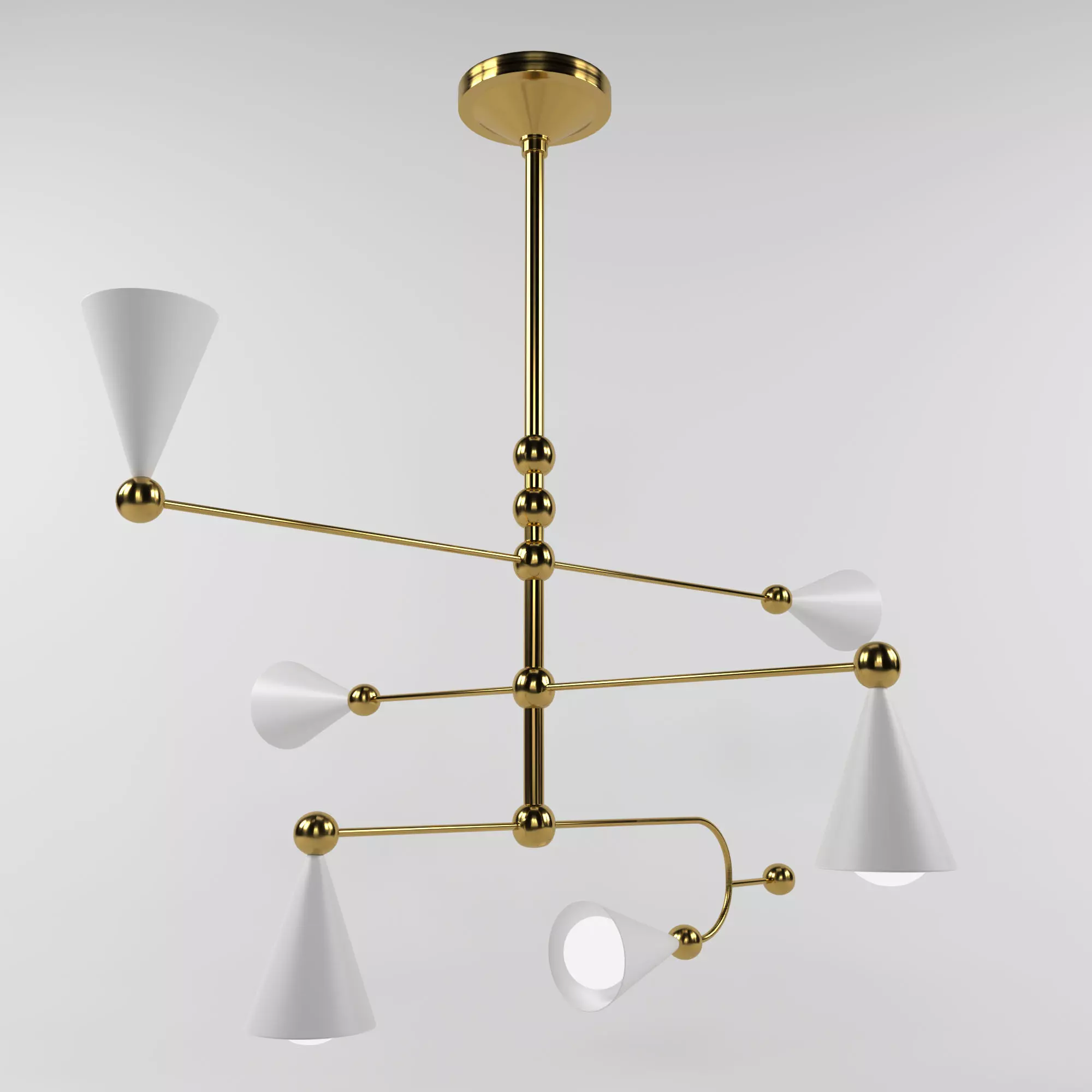 Mitzi Hikari Chandelier 3D model