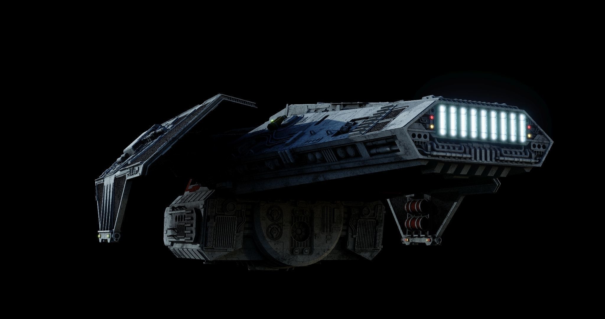 Can cell class Heavy Transport - Star Wars 3D model_13