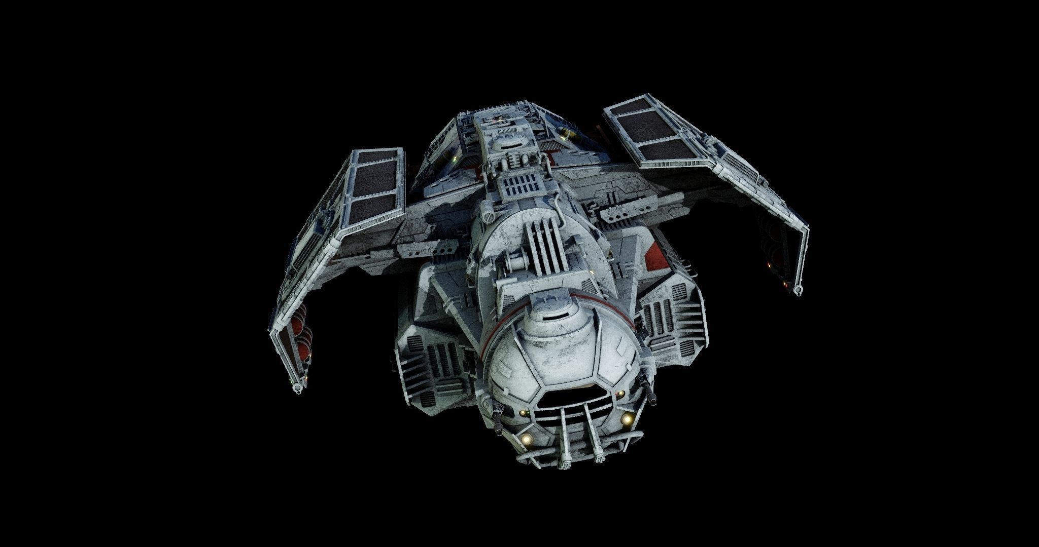 Can cell class Heavy Transport - Star Wars 3D model_2