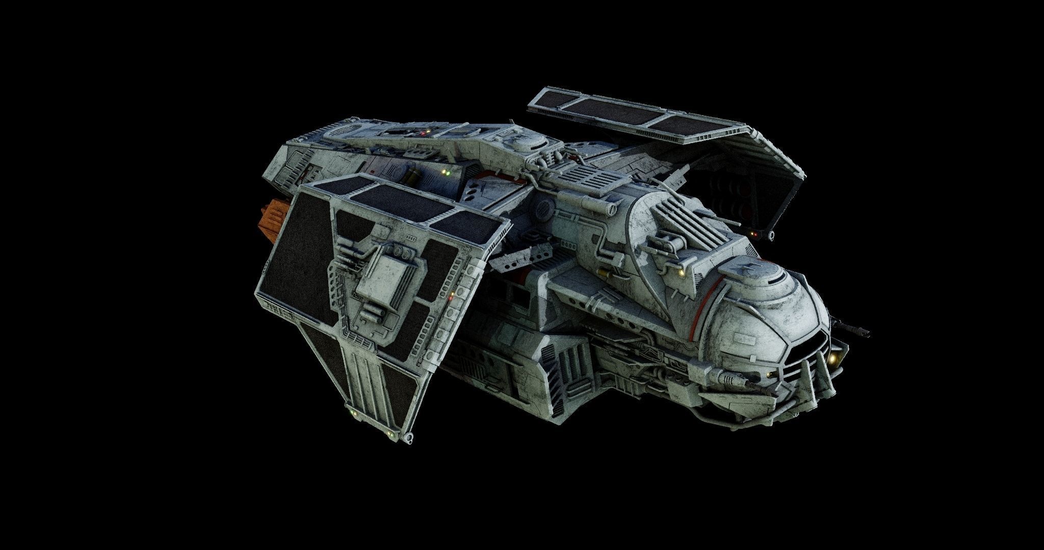 Can cell class Heavy Transport - Star Wars 3D model_1