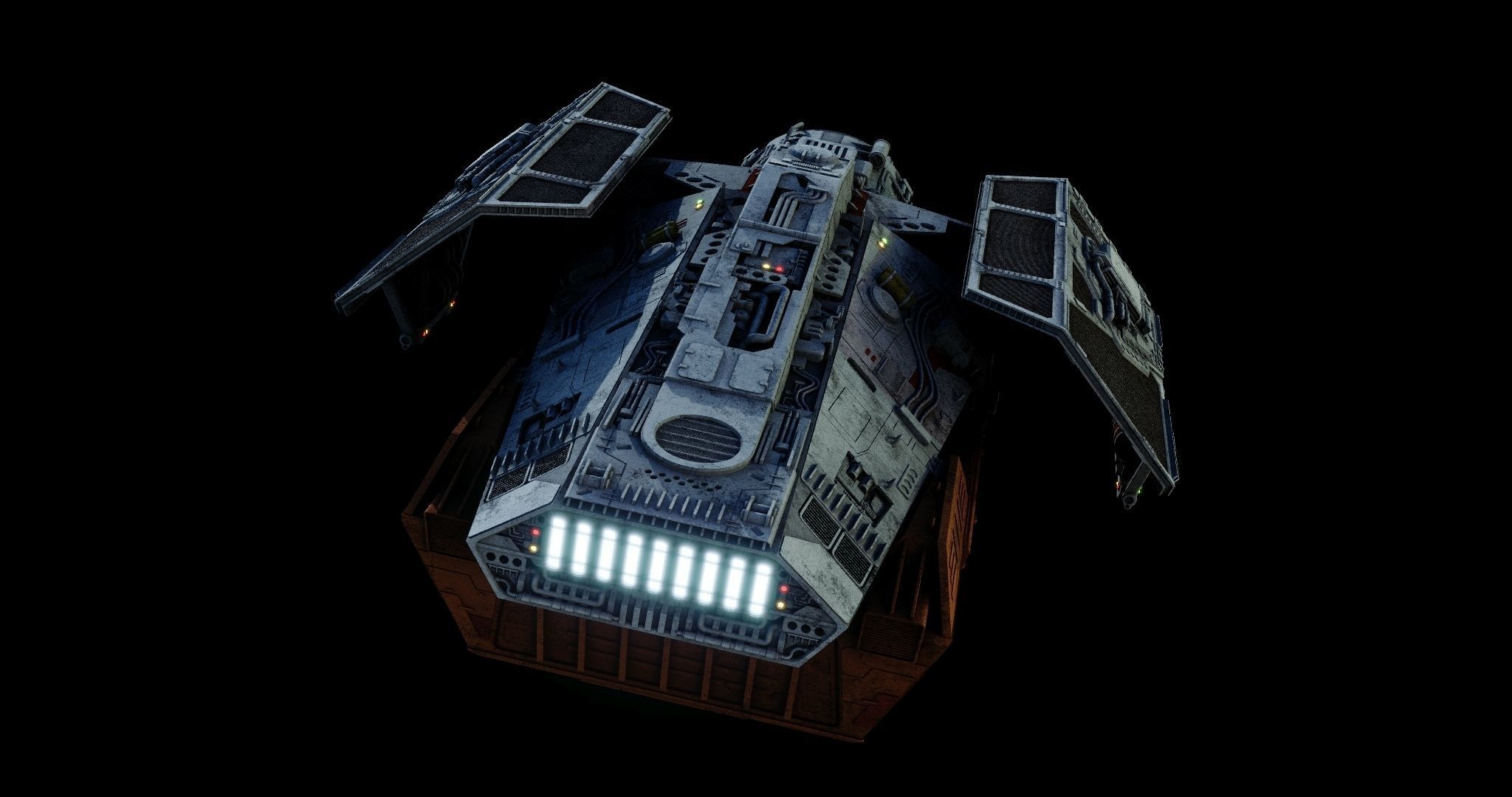 Can cell class Heavy Transport - Star Wars 3D model_7