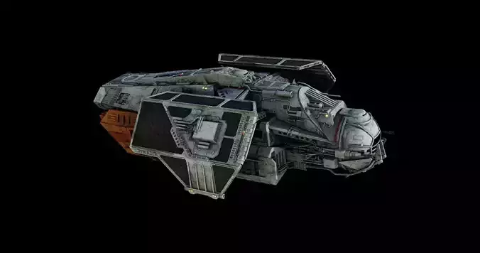 Can cell class Heavy Transport  - Star Wars 3D model