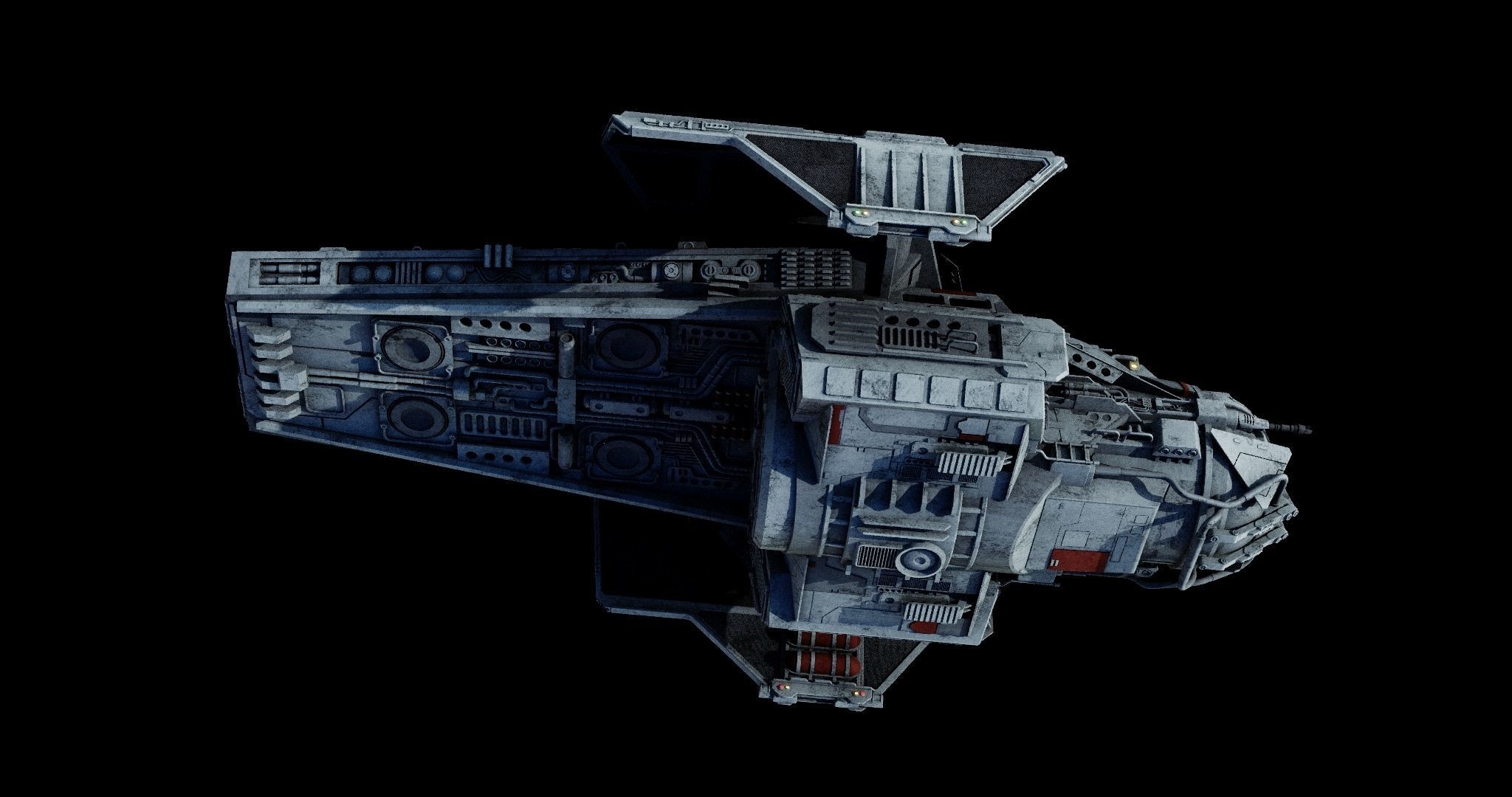 Can cell class Heavy Transport - Star Wars 3D model_15