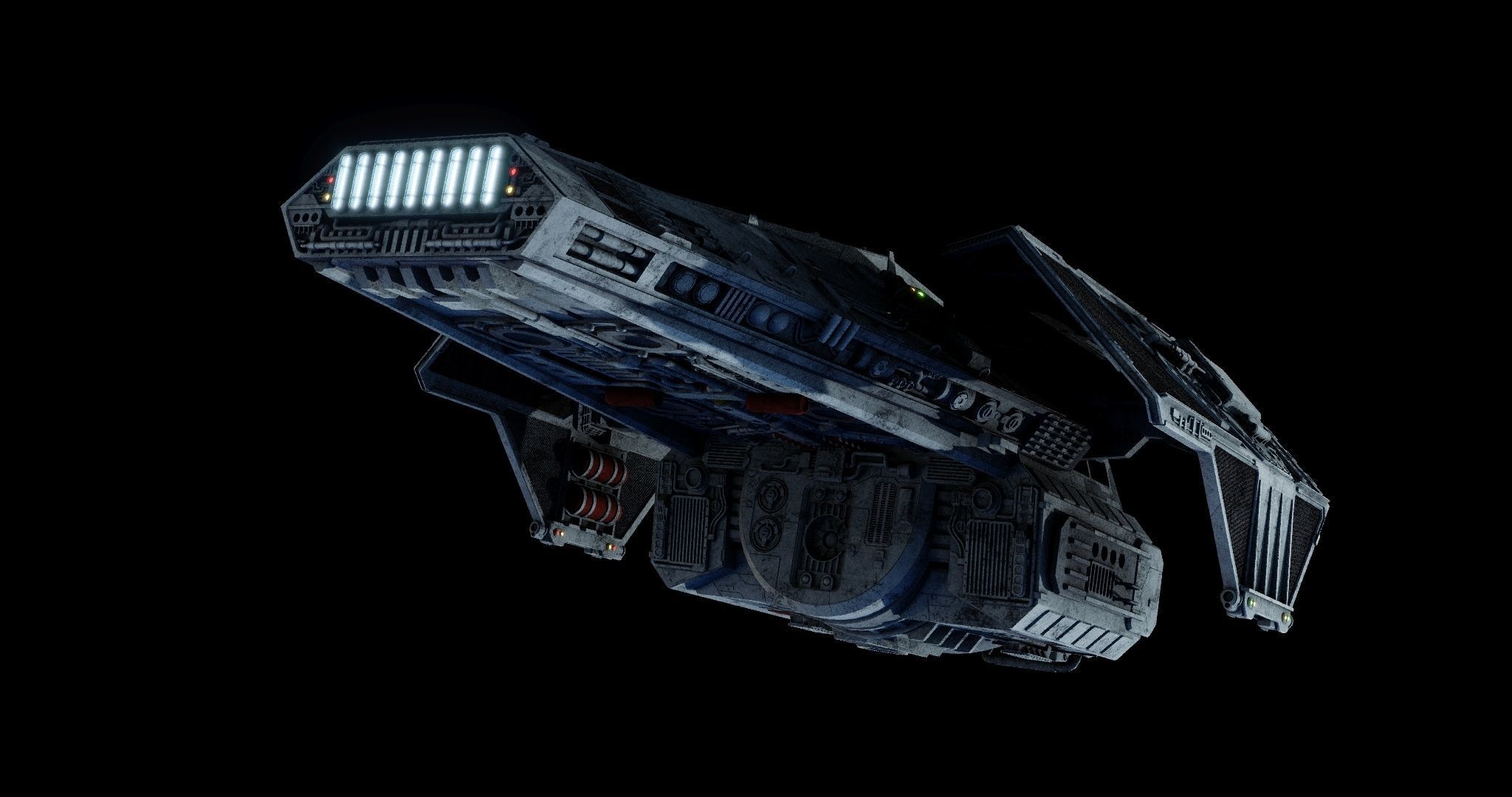 Can cell class Heavy Transport - Star Wars 3D model_14