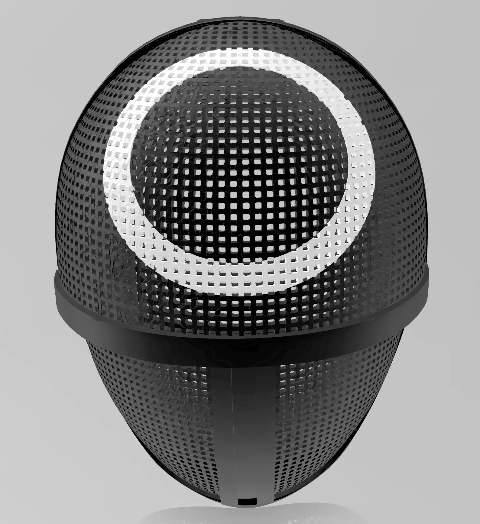 Squid Game Mask 3D Model File - Circle mask 3D print model_0