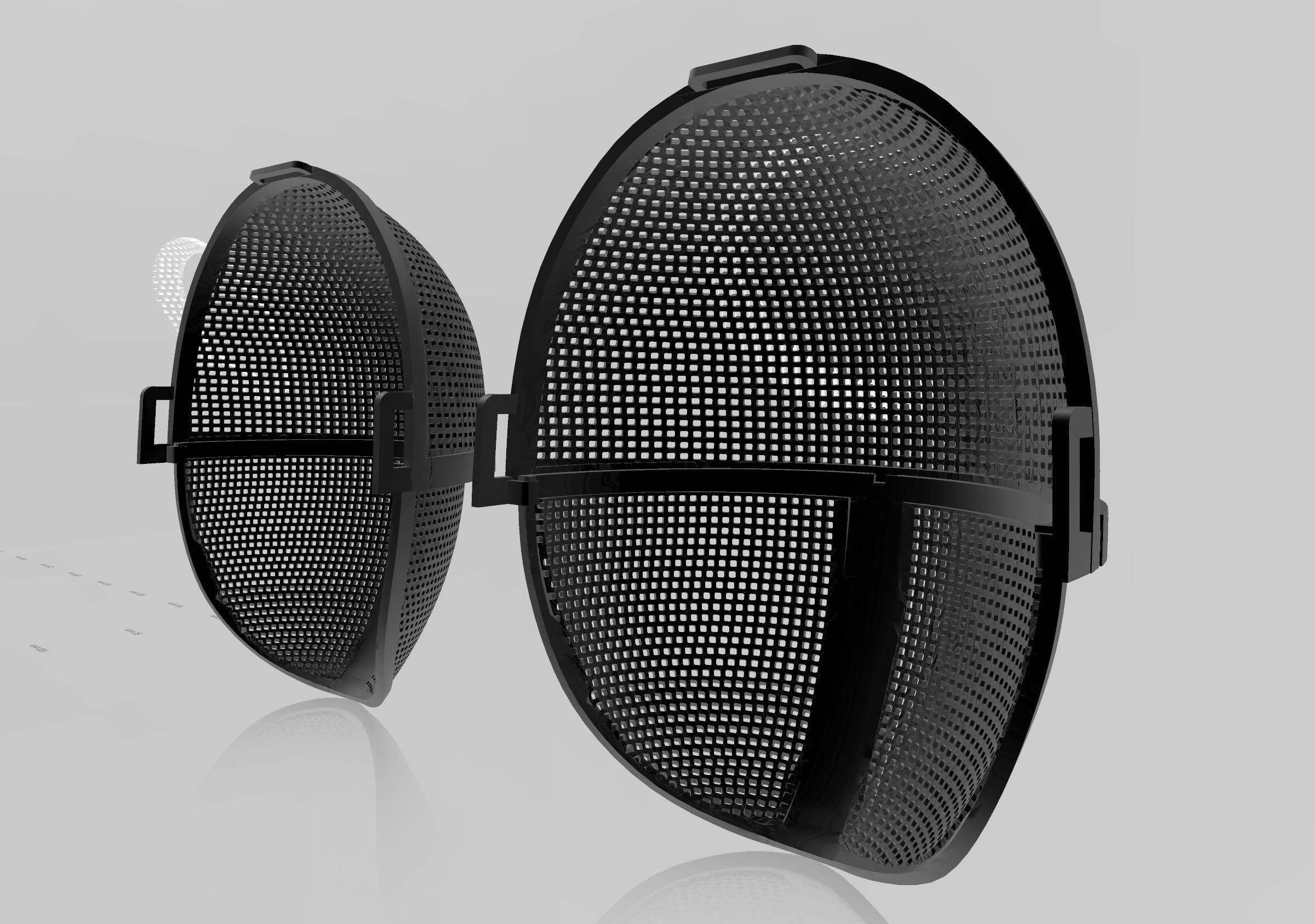 Squid Game Mask 3D Model File - Circle mask 3D print model_2