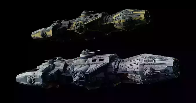 Corellian Gunship DP20  - Star Wars 3D model