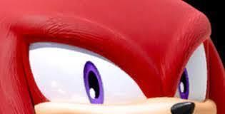 sonic knuckles non rigged Low-poly 3D model_6