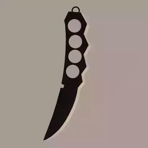 Asumas blades from naruto 3D print model