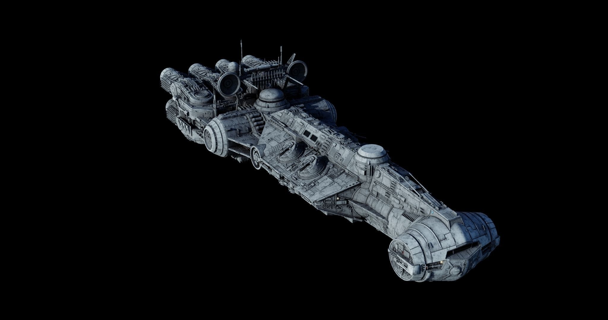 Corvette CR 96 - Star Wars 3D model_76