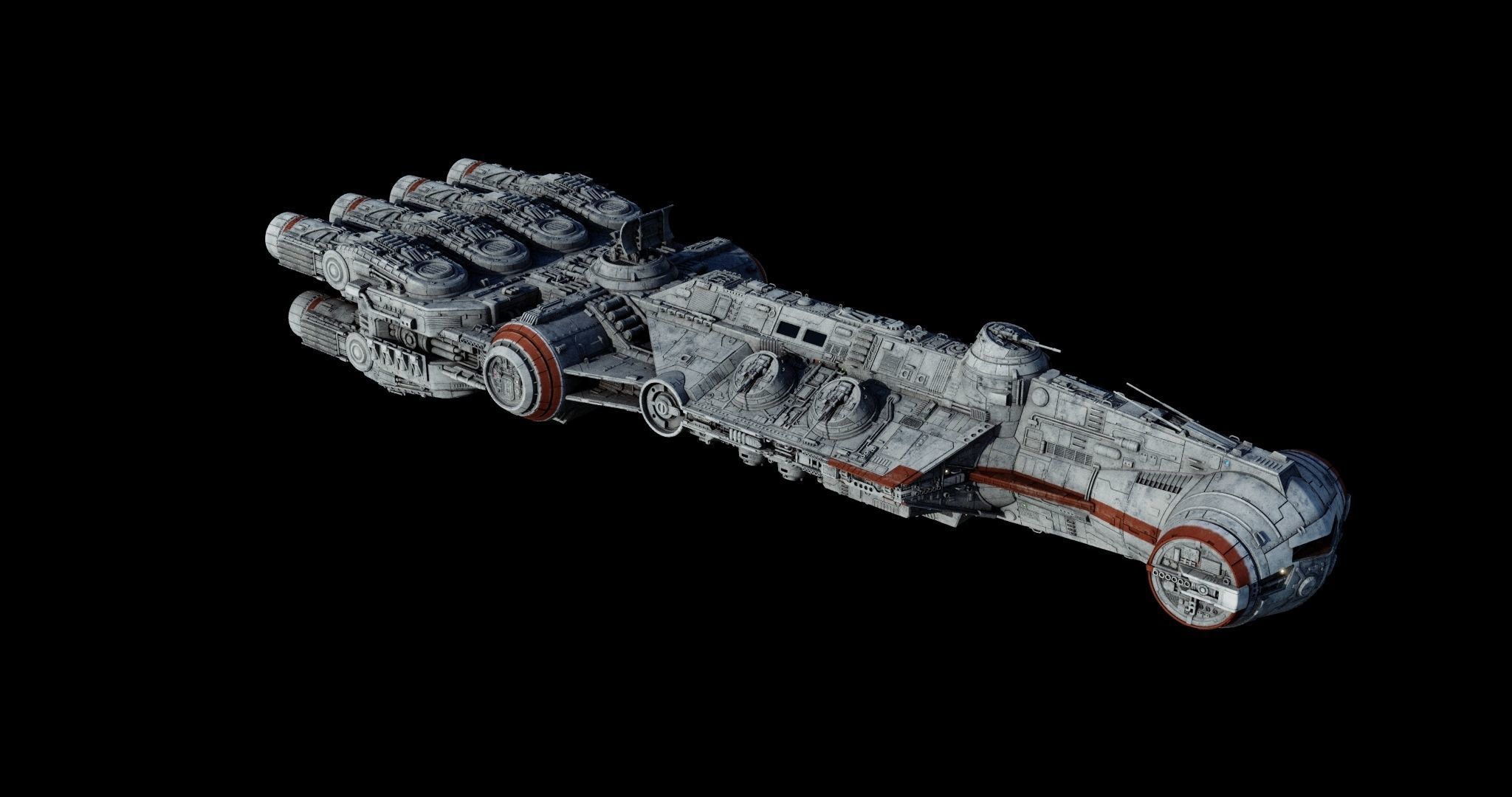 Corvette CR 96 - Star Wars 3D model_31