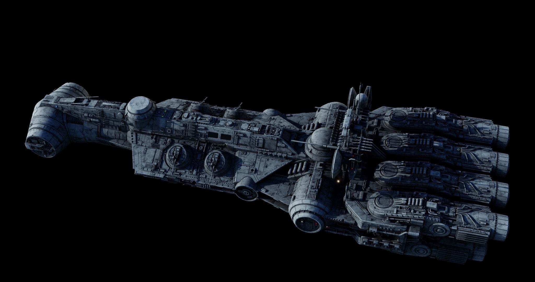 Corvette CR 96 - Star Wars 3D model_61