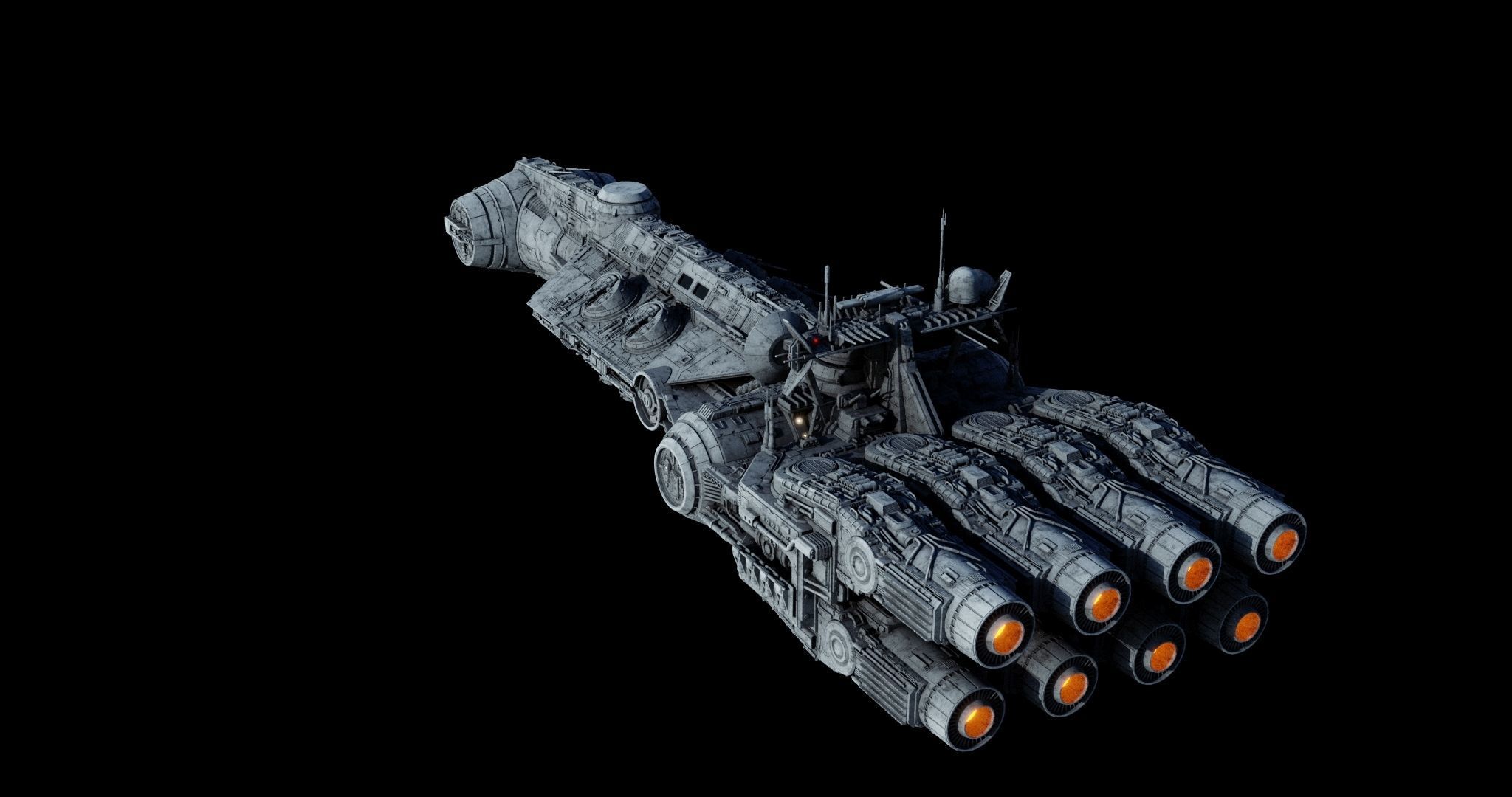 Corvette CR 96 - Star Wars 3D model_94
