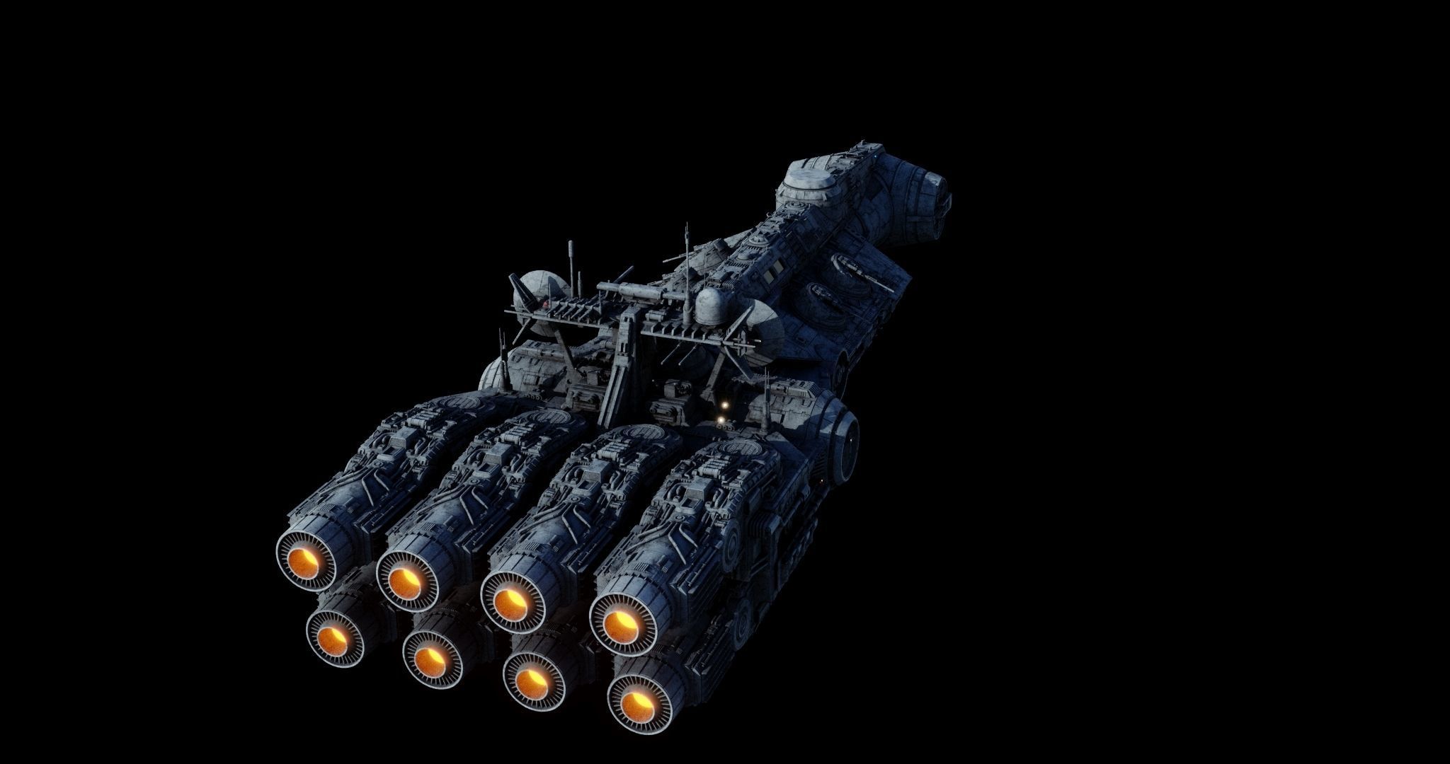 Corvette CR 96 - Star Wars 3D model_89