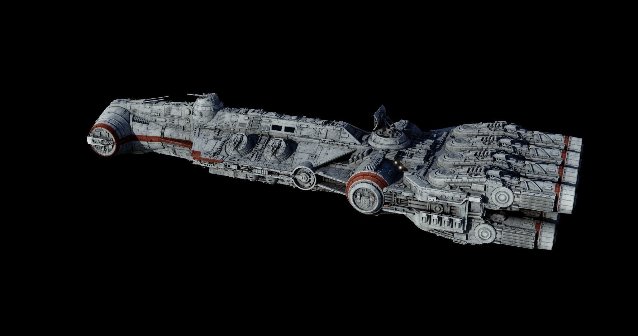 Corvette CR 96 - Star Wars 3D model_51