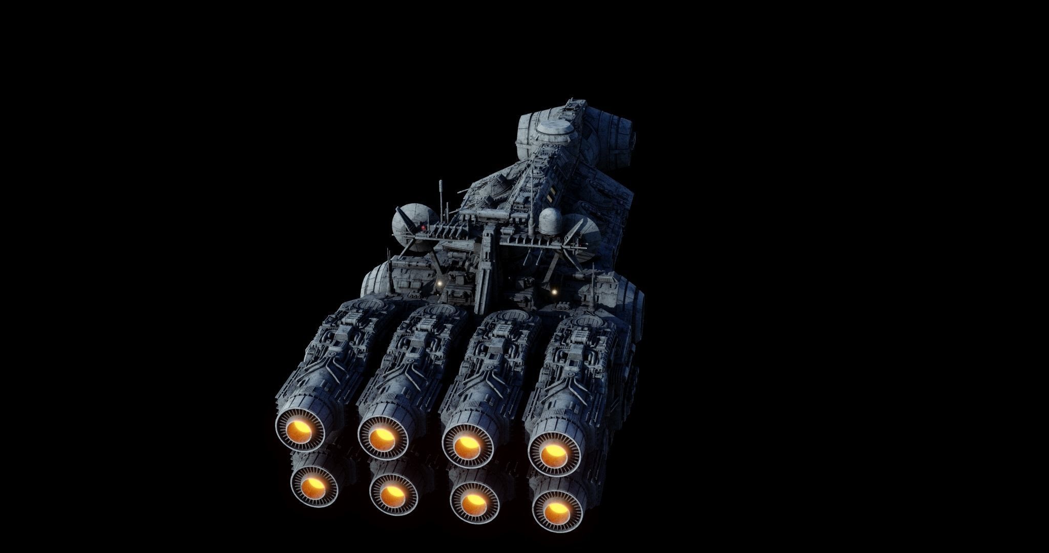 Corvette CR 96 - Star Wars 3D model_90