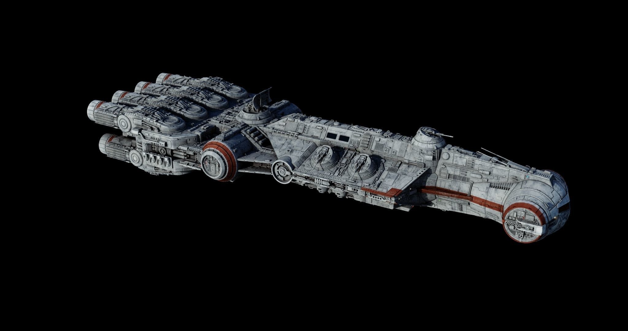 Corvette CR 96 - Star Wars 3D model_32