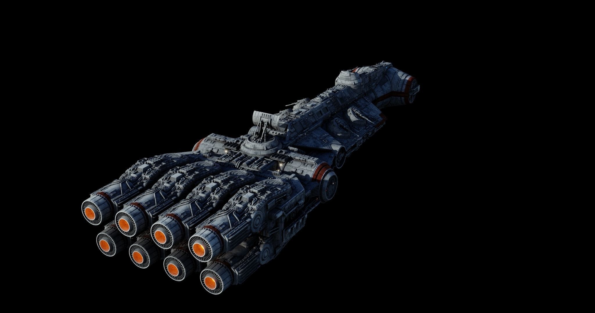 Corvette CR 96 - Star Wars 3D model_41