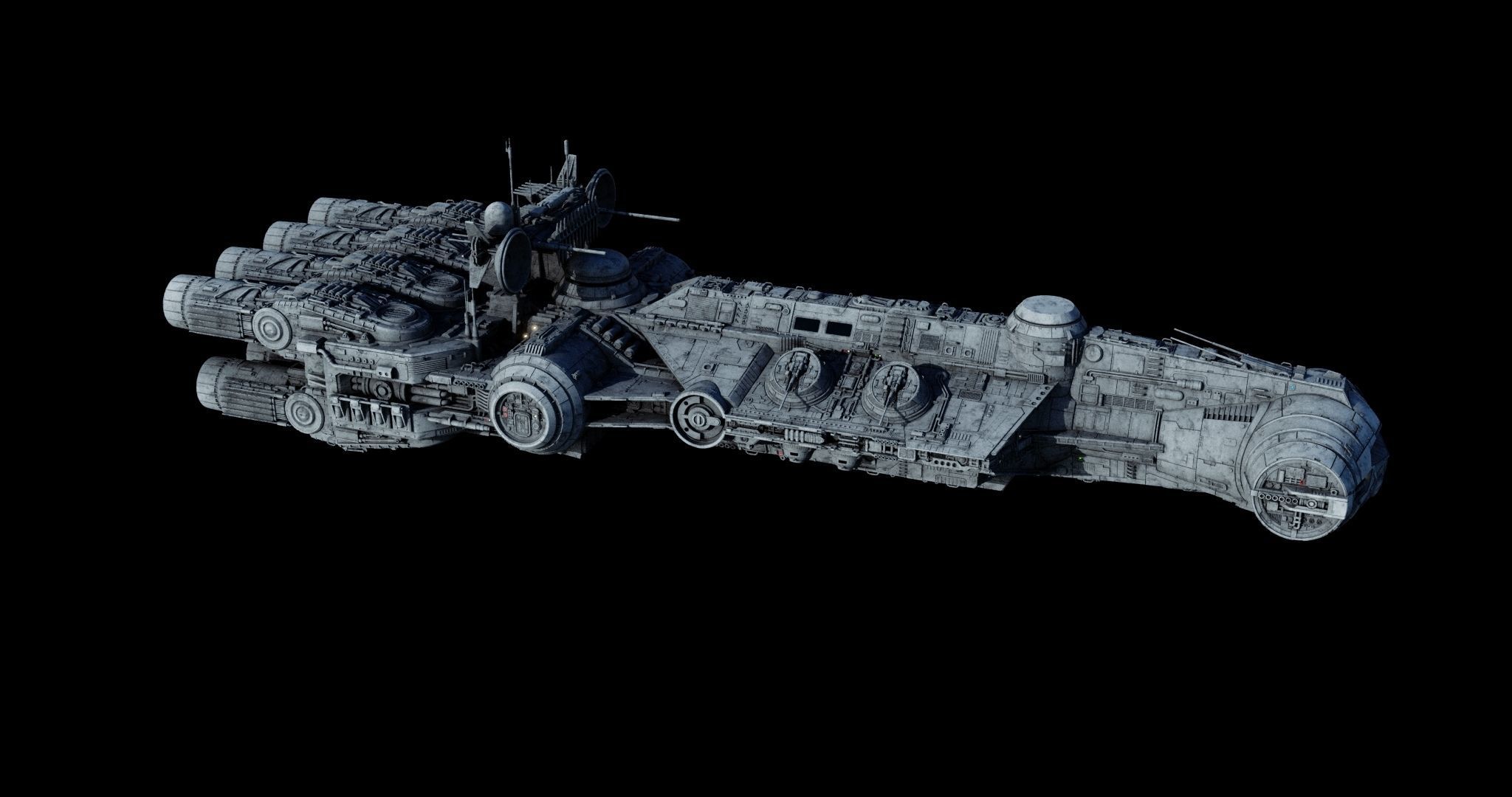 Corvette CR 96 - Star Wars 3D model_80