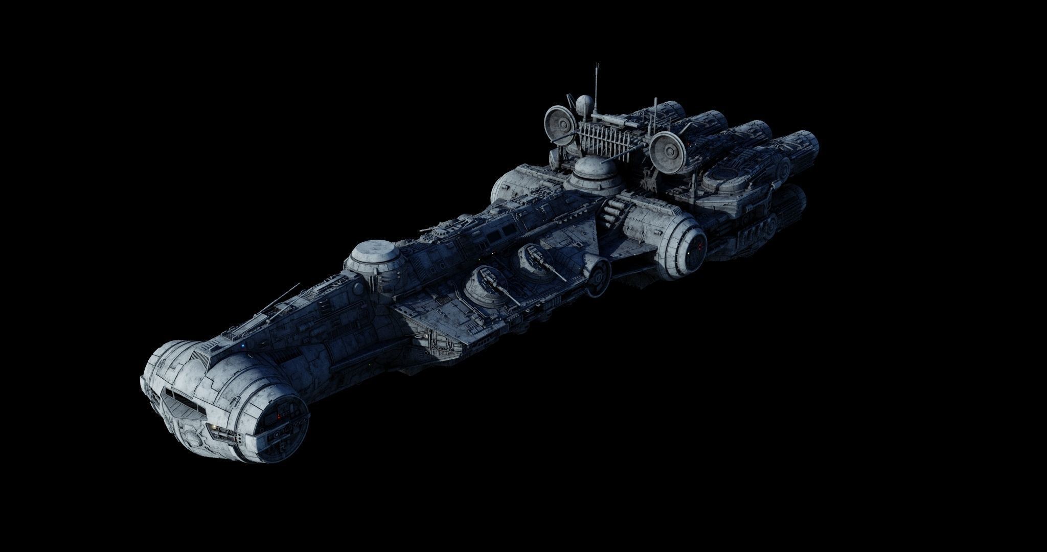 Corvette CR 96 - Star Wars 3D model_69