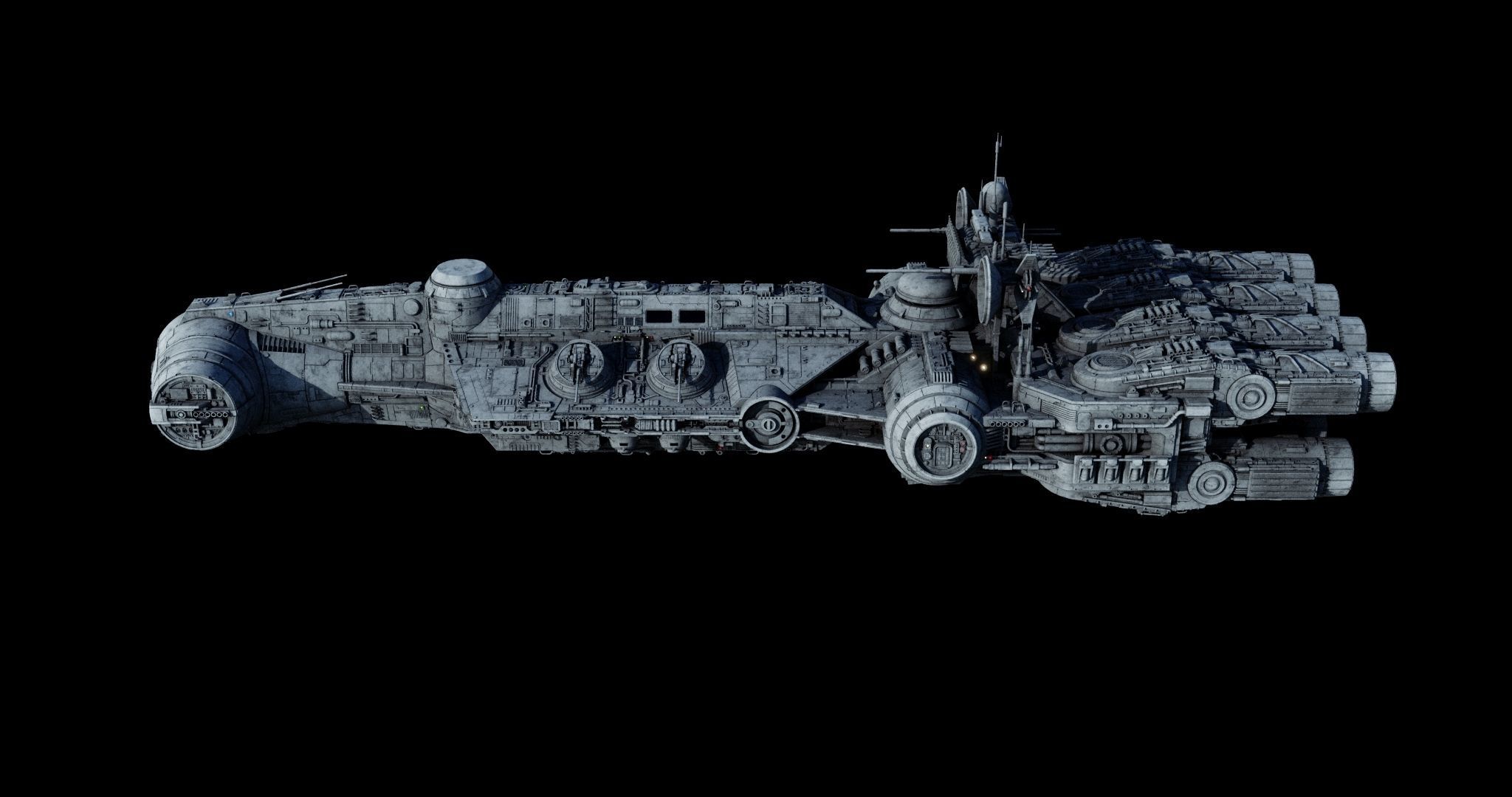Corvette CR 96 - Star Wars 3D model_64