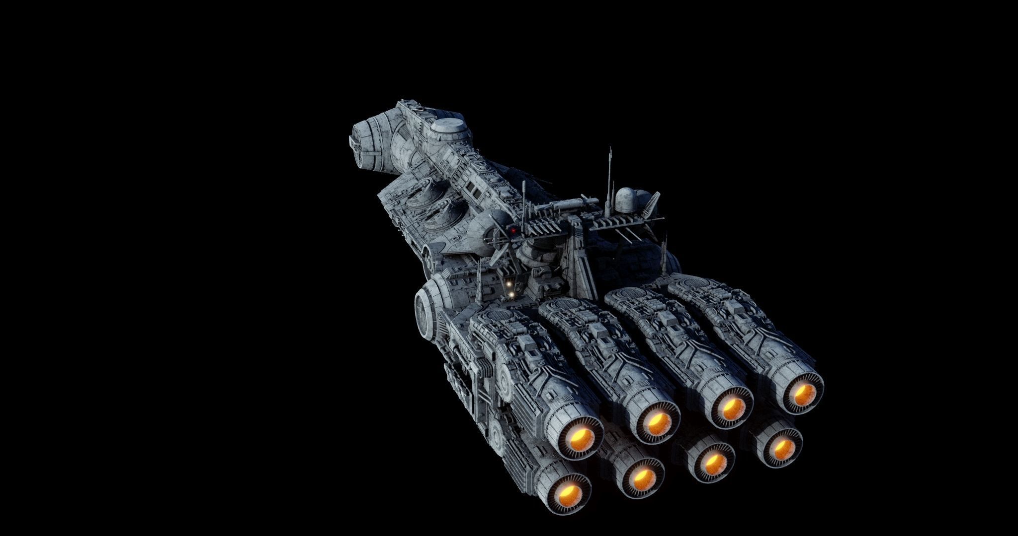 Corvette CR 96 - Star Wars 3D model_93