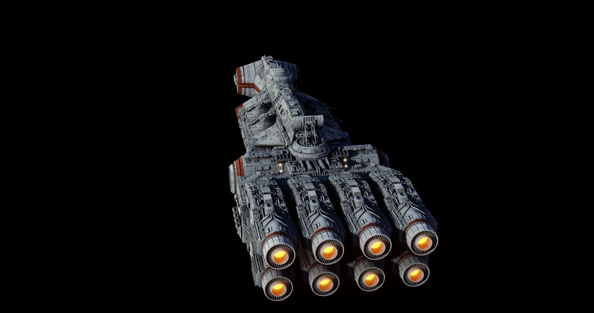 Corvette CR 96 - Star Wars 3D model_45