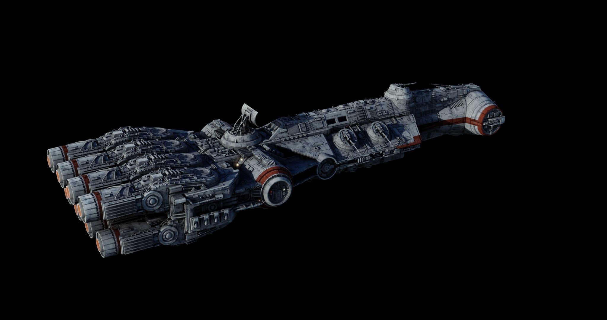 Corvette CR 96 - Star Wars 3D model_38