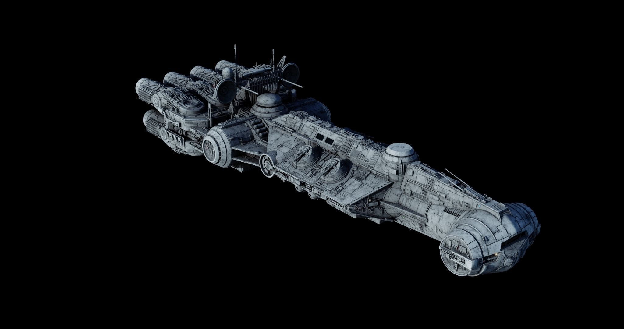 Corvette CR 96 - Star Wars 3D model_77