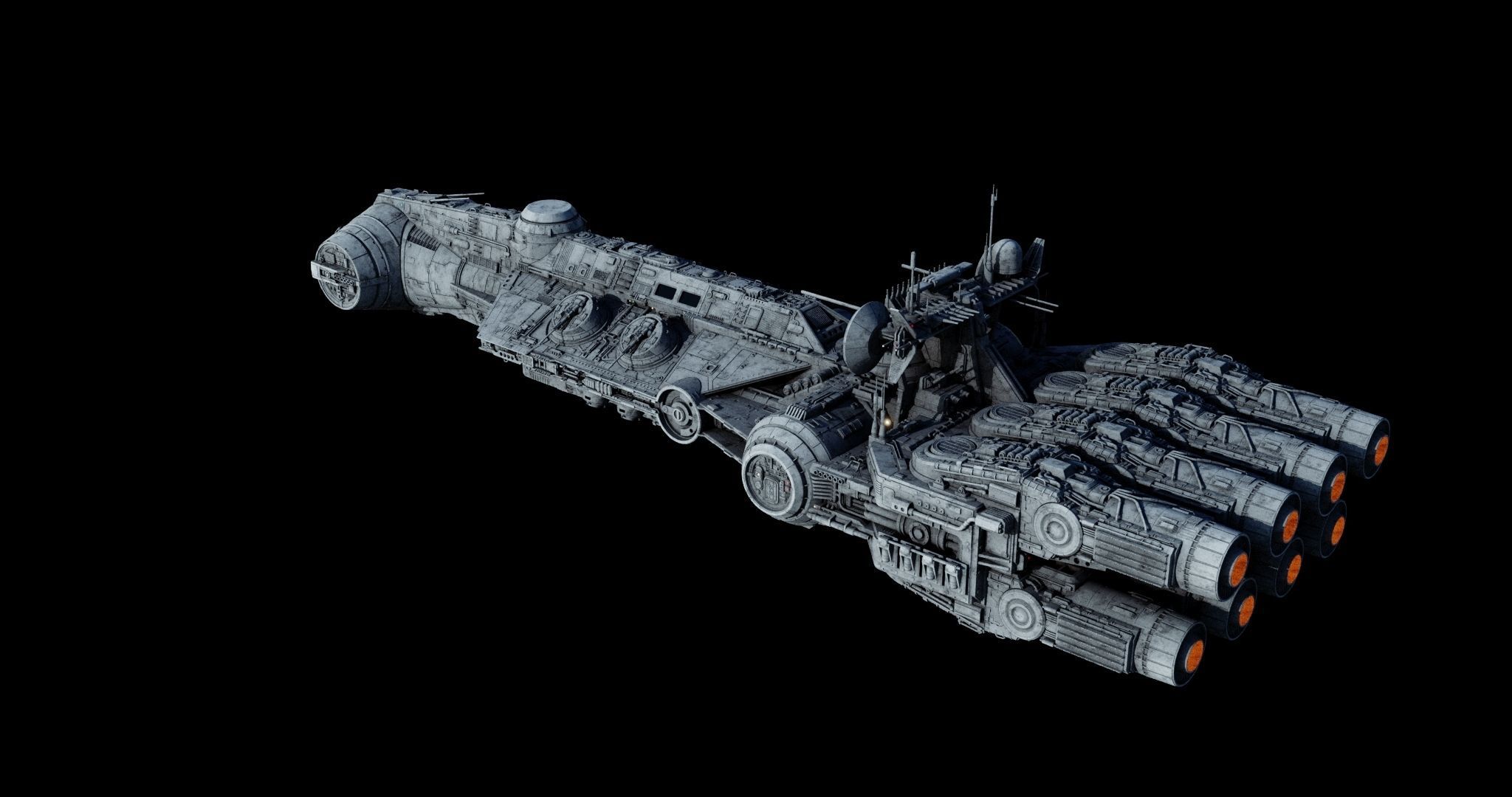 Corvette CR 96 - Star Wars 3D model_96