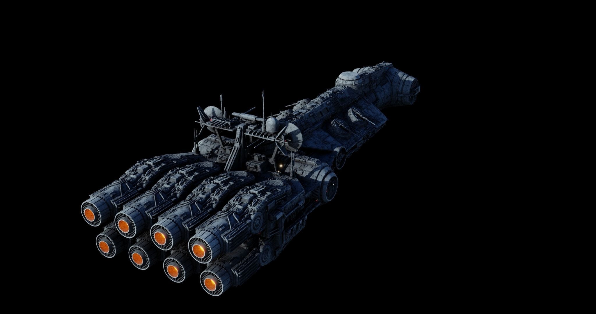 Corvette CR 96 - Star Wars 3D model_88