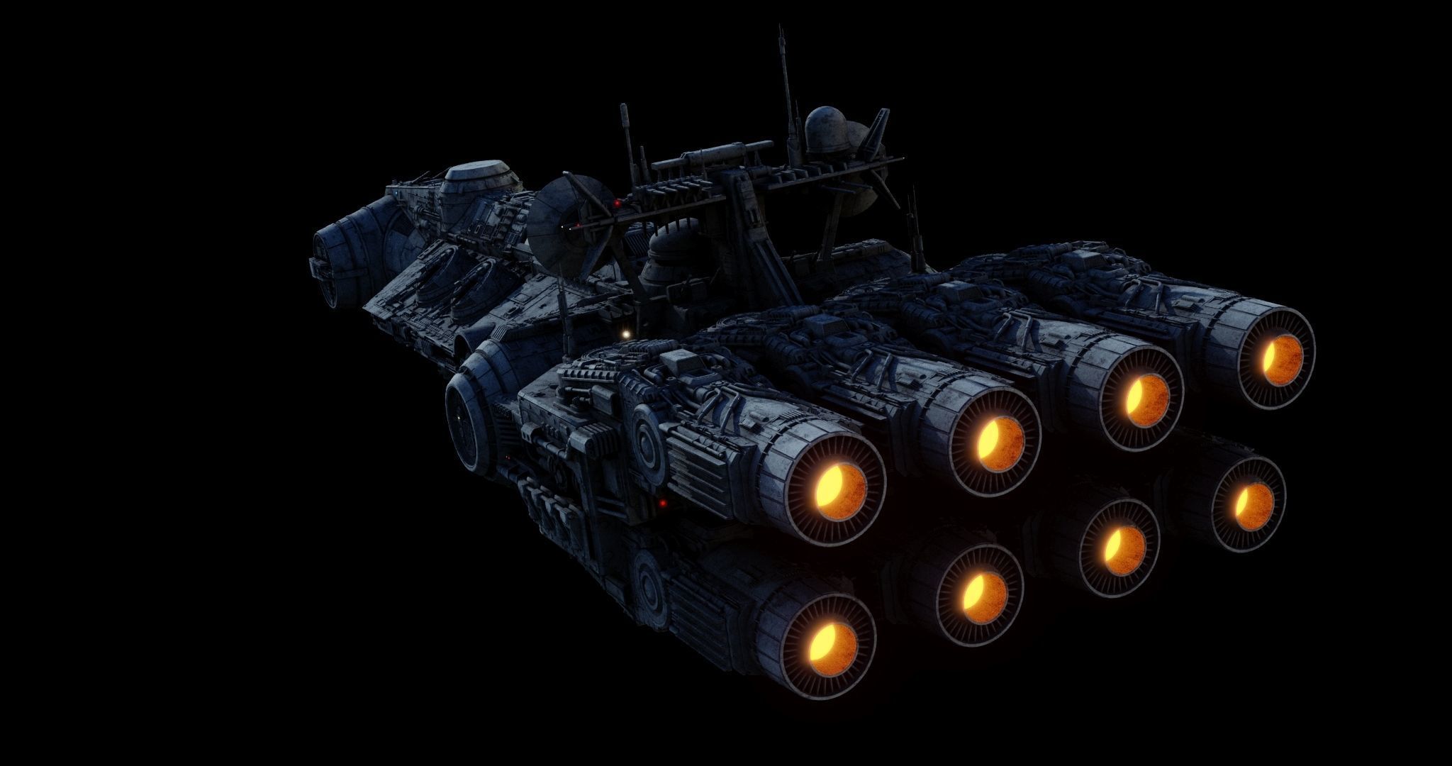 Corvette CR 96 - Star Wars 3D model_60