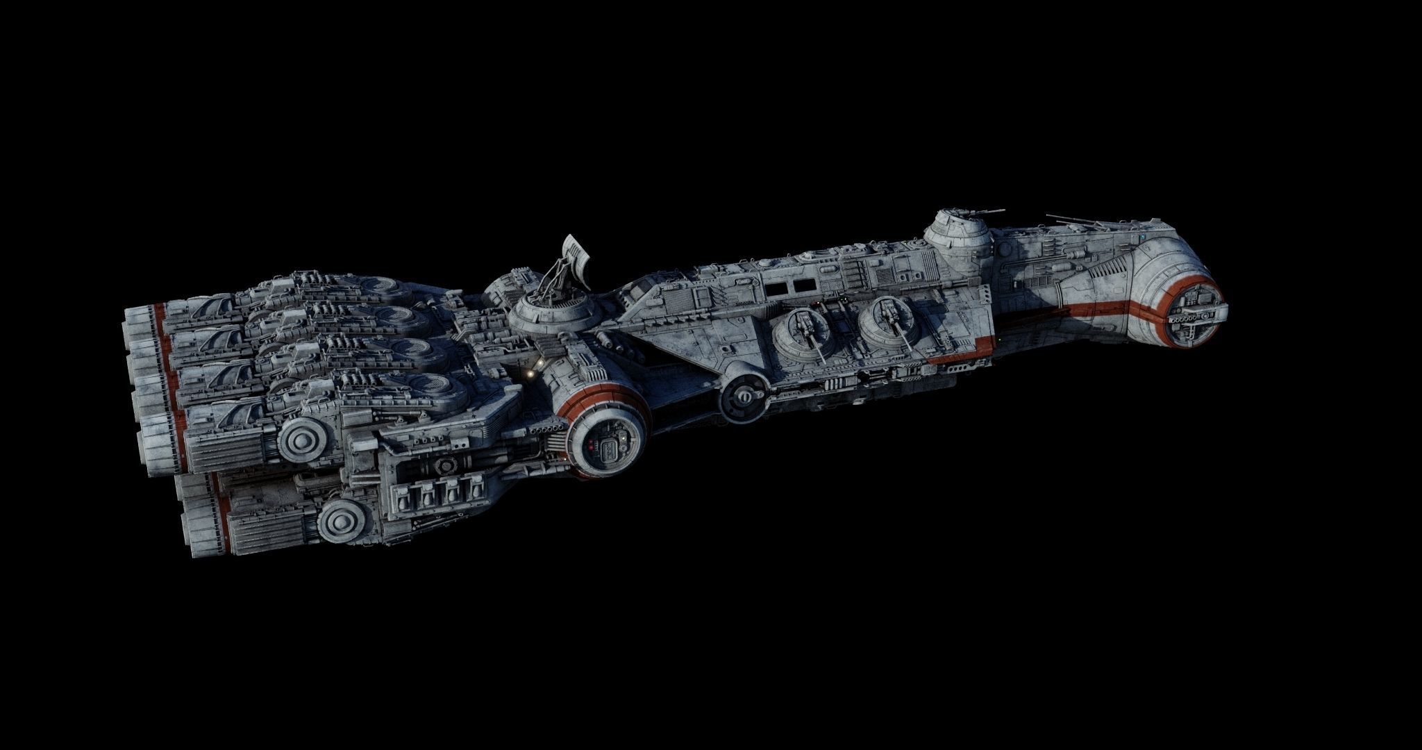 Corvette CR 96 - Star Wars 3D model_37