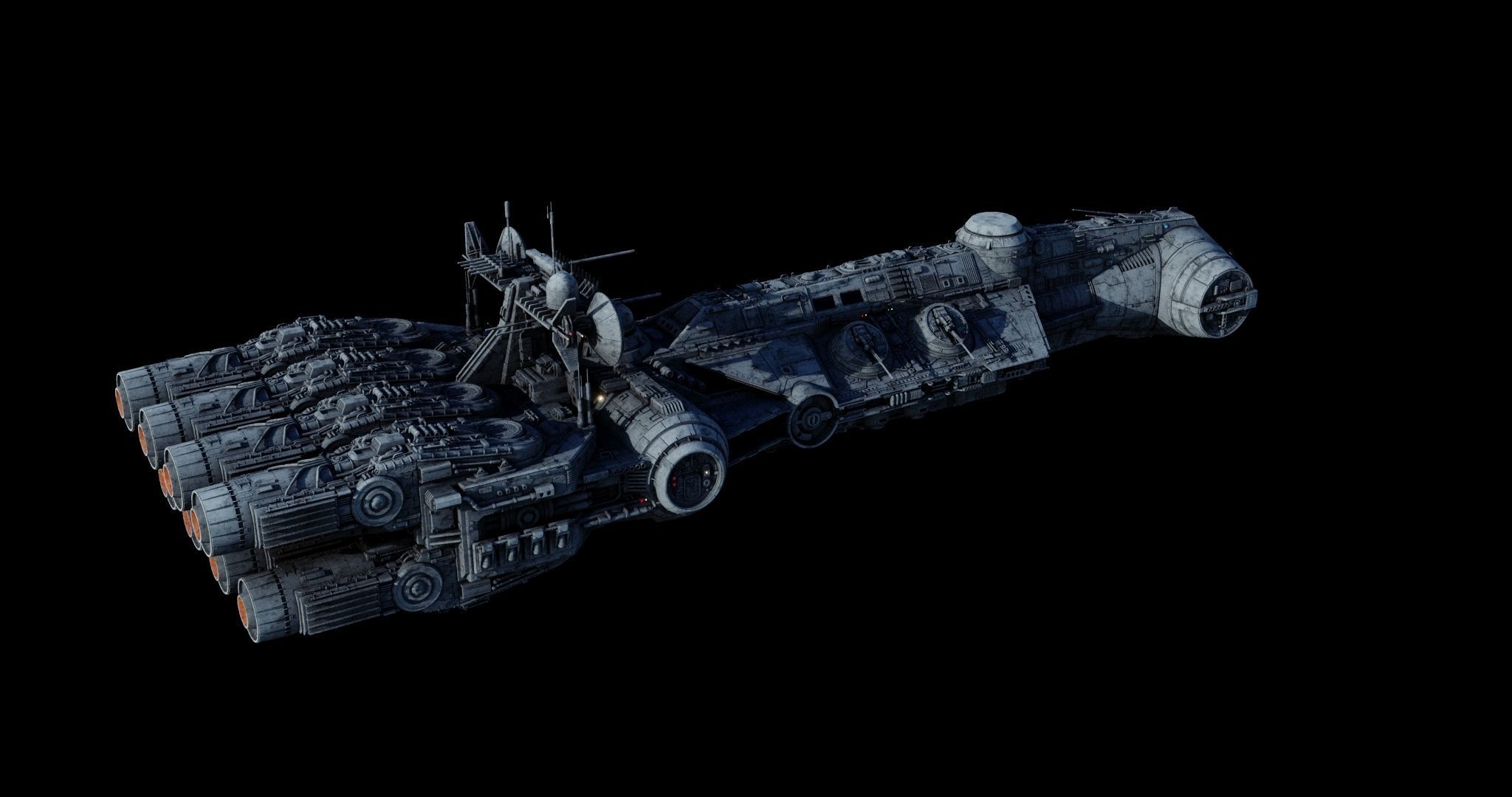 Corvette CR 96 - Star Wars 3D model_85