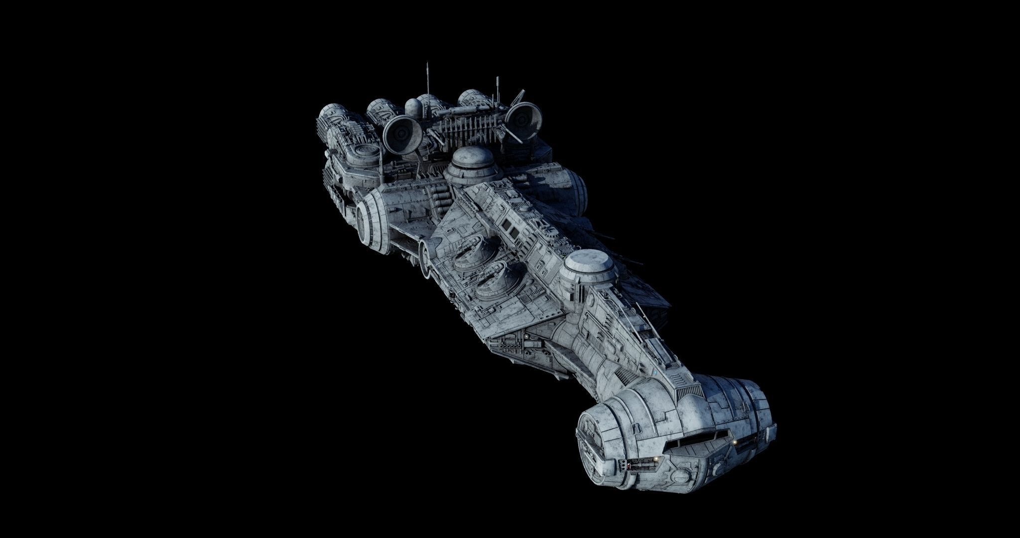 Corvette CR 96 - Star Wars 3D model_75