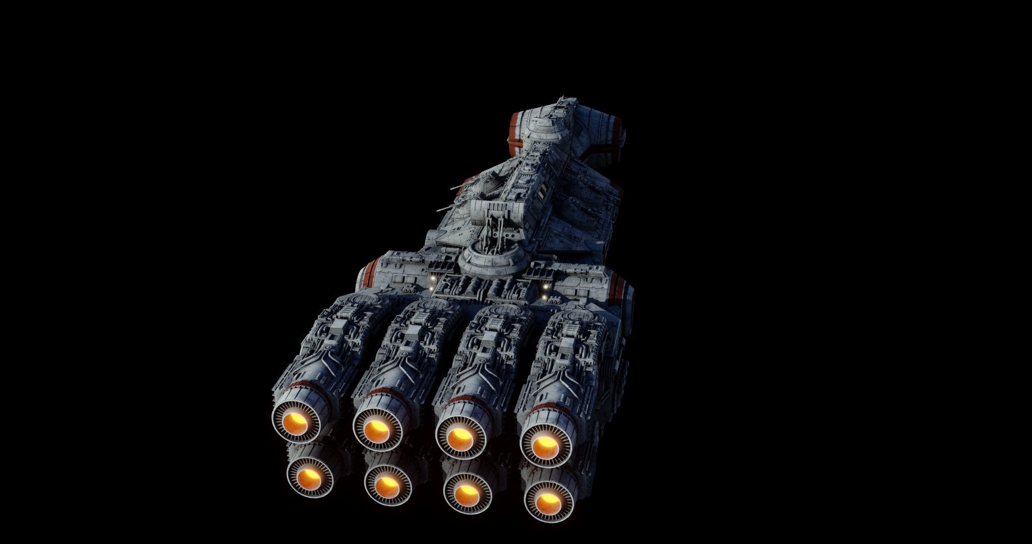 Corvette CR 96 - Star Wars 3D model_43