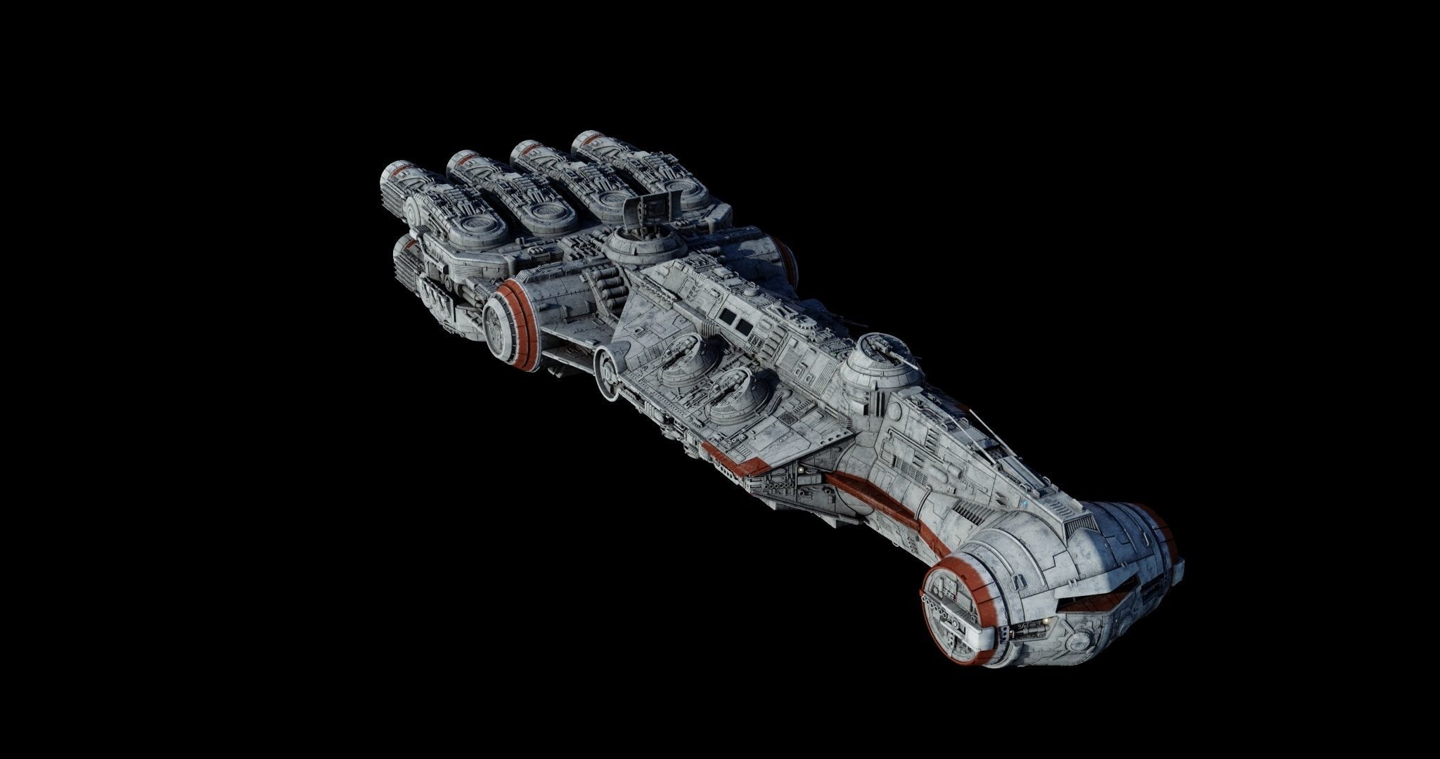 Corvette CR 96 - Star Wars 3D model_29