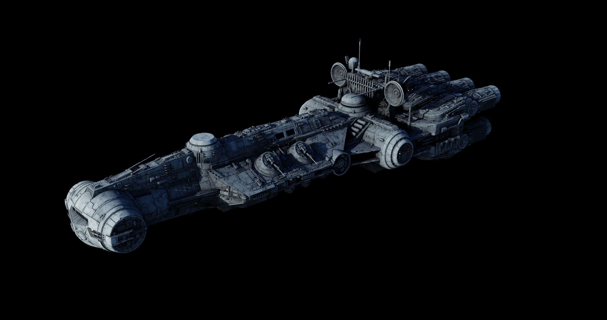 Corvette CR 96 - Star Wars 3D model_68