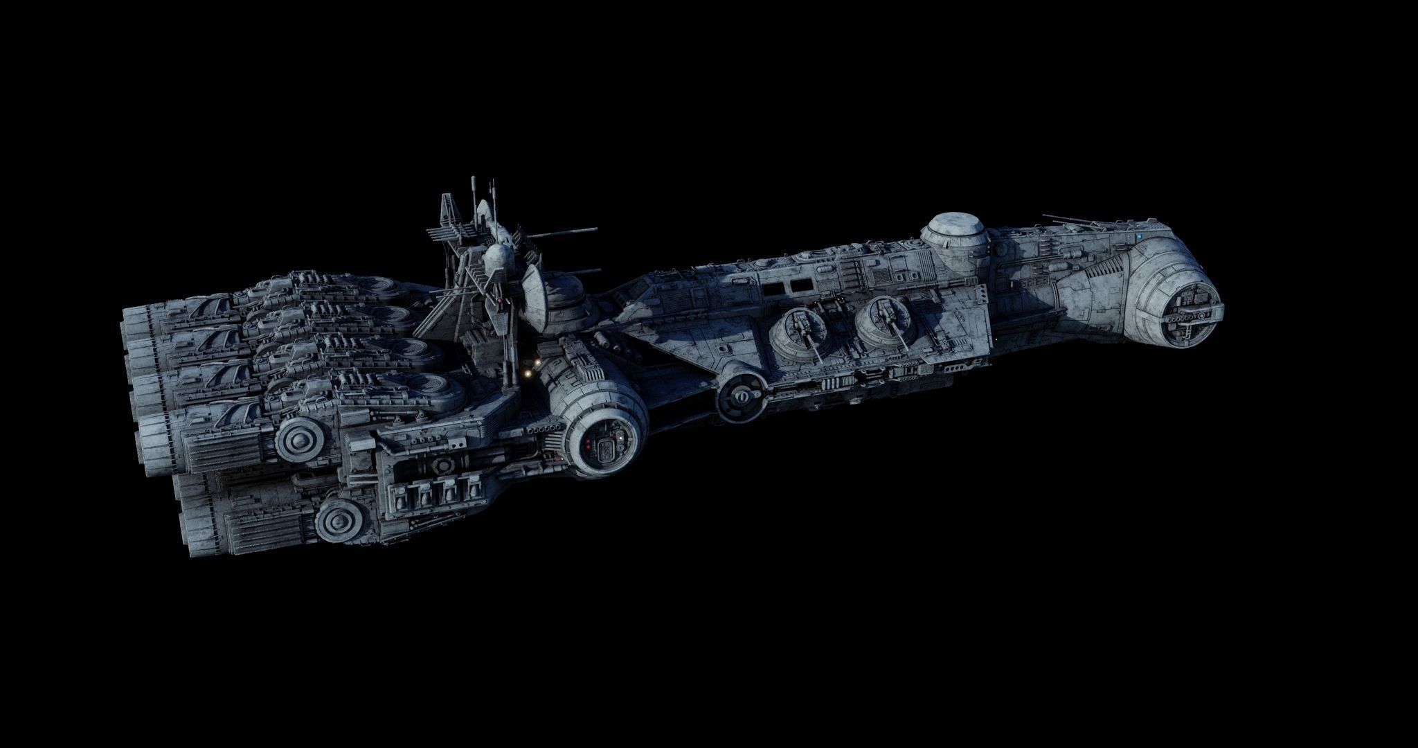 Corvette CR 96 - Star Wars 3D model_84
