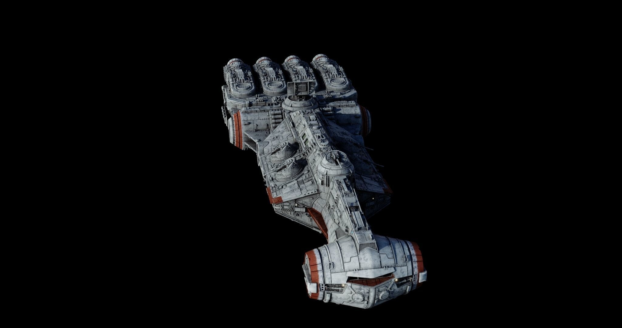 Corvette CR 96 - Star Wars 3D model_27