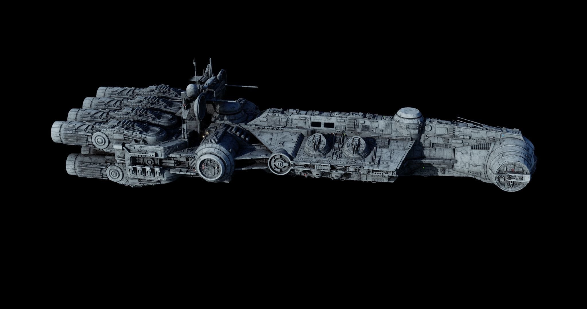 Corvette CR 96 - Star Wars 3D model_81